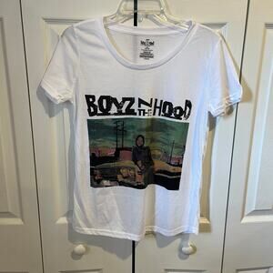 Boyz N The Hood Graphic Tee White Womens Large